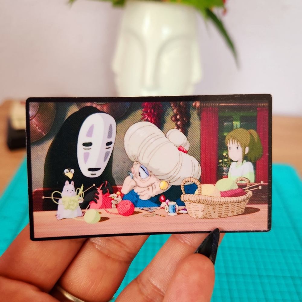 No-face from Spirited Away Stickers for Laptop,Water Bottle,Hydroflask,Skateboar